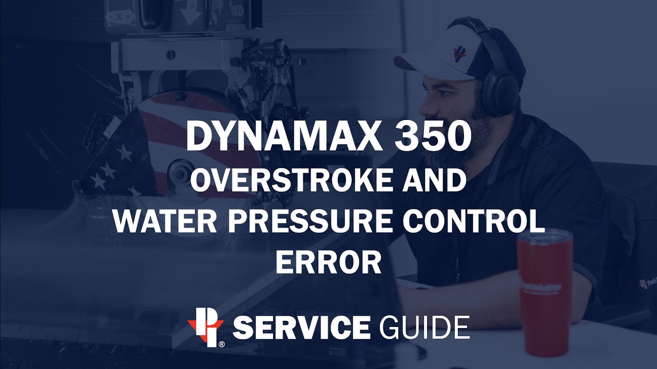 How to Troubleshoot Dynamax 350 Overstroke |  CNC Sawjet Service