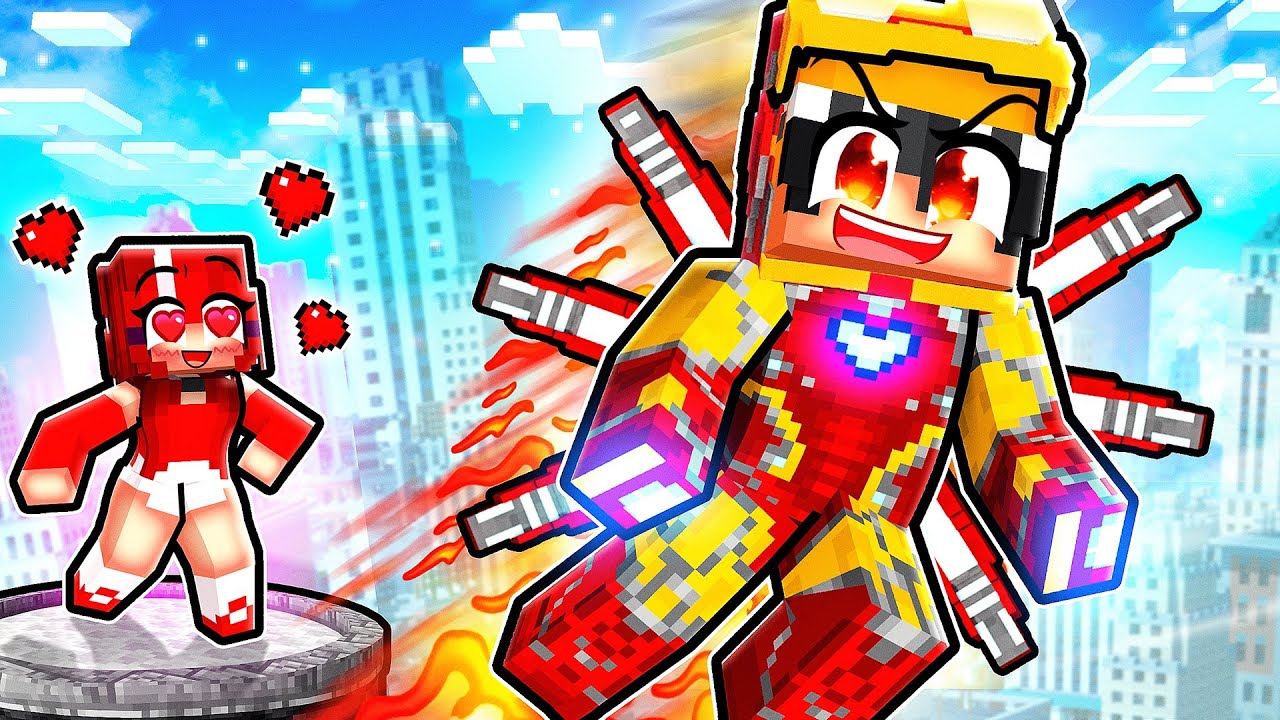 Minecraft but I'm ULTIMATE IRON MAN...