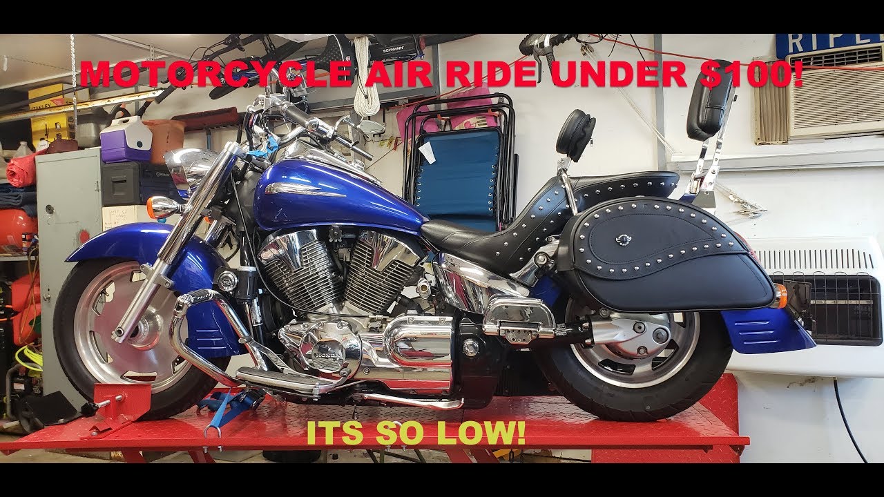 Motorcycle air ride under $100!