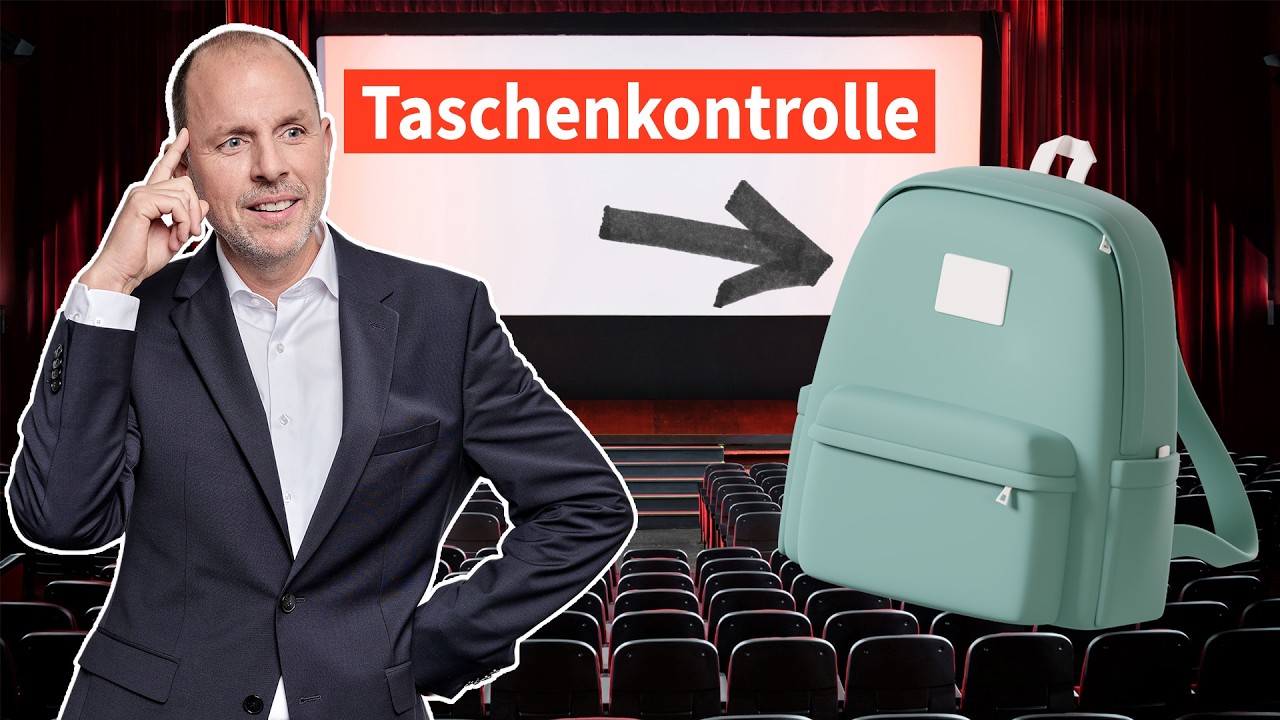 Taschenkontrolle im Kino: Musst du das zulassen? | Anwalt Christian Solmecke