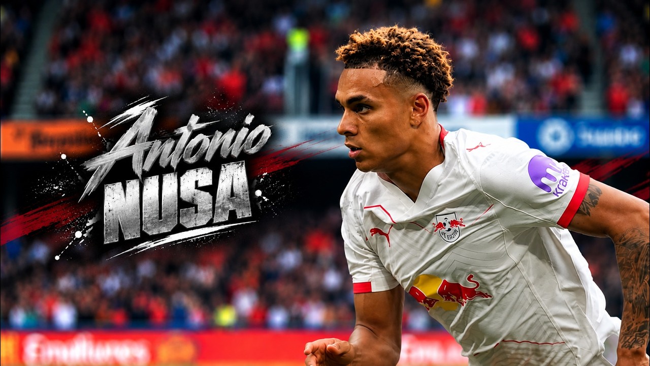 Antonio Nusa ▶ UNSTOPPABLE ● Dribbling, Skills & Goals
