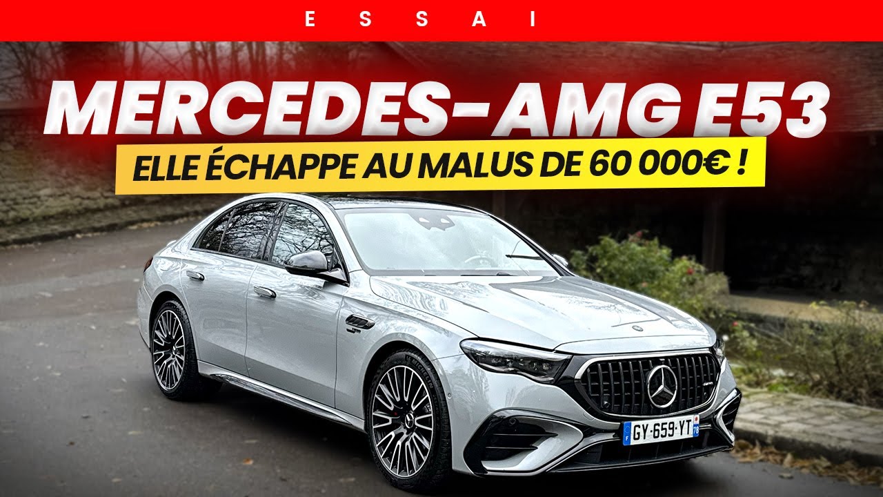 ESSAI MERCEDES E53 AMG : mieux qu'une BMW M5 ? Notre avis !