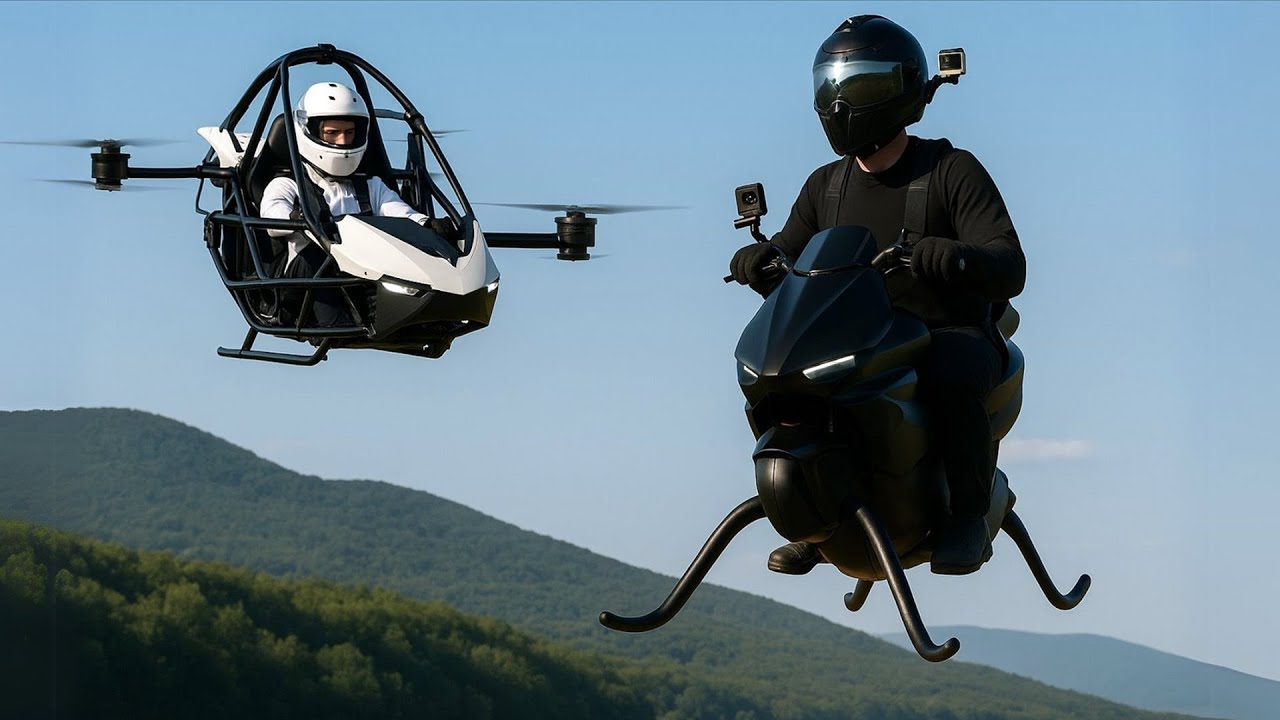 Volonaut Airbike vs Jetson ONE &ndash; What&rsquo;s the Real Future of Personal Flight?