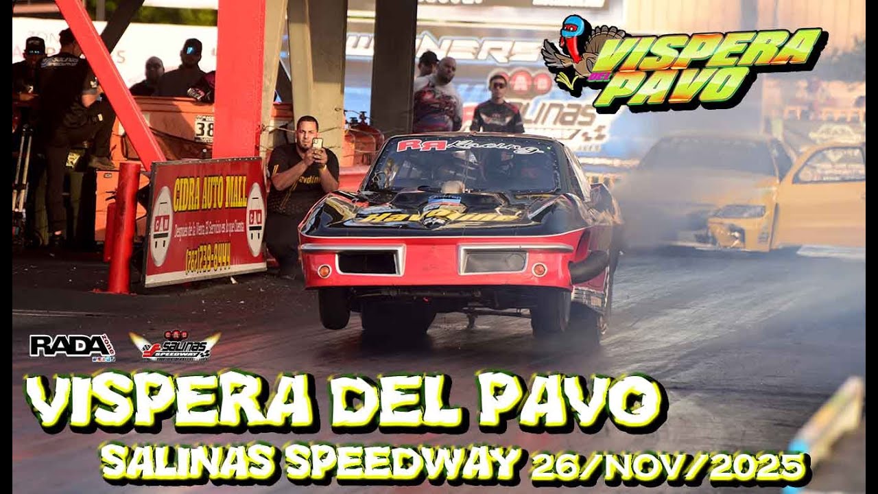 VISPERA DEL PAVO SALINAS SPEEDWAY 26 ноября 2025 г. В РАДАЗОНЕ