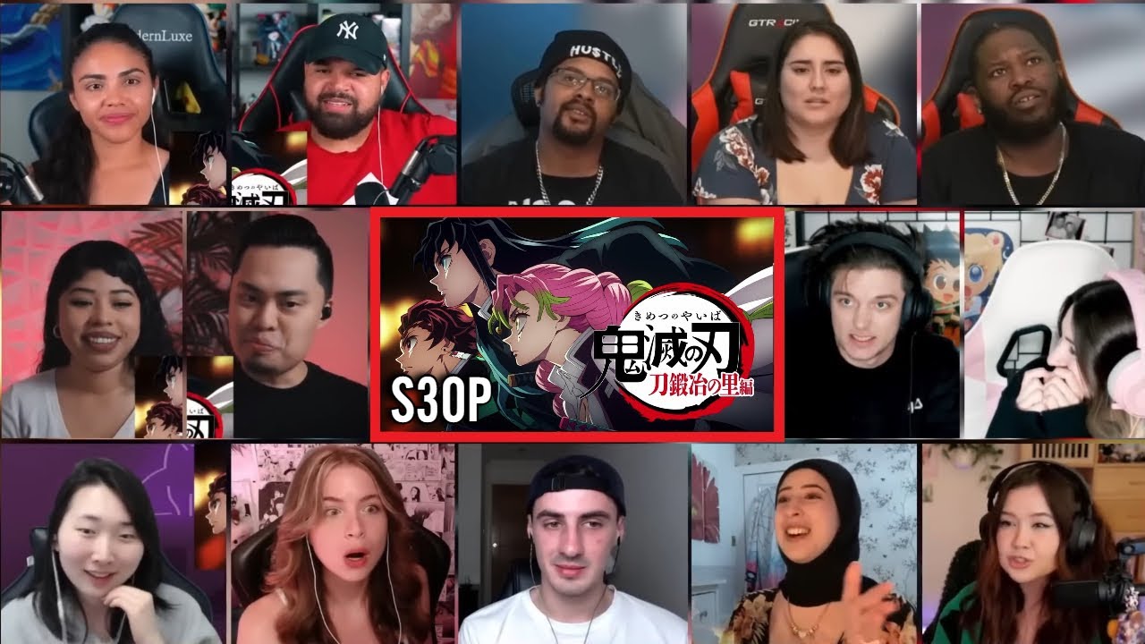 Demon Slayer Season 3 Opening 4 Reaction Mashup | Kimetsu no Yaiba | 鬼滅の刃 「Kizuna No Kiseki」MV