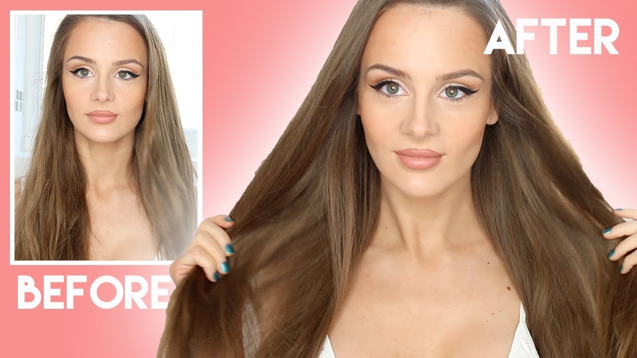 10 hair care tips for dry hair - how to get healthy shiny hair | PEACHY