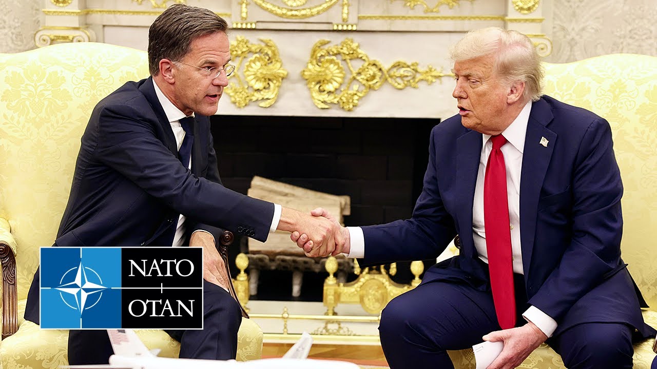 NATO Secretary General with 🇺🇸 US President Donald Trump, 14 JUL 2025