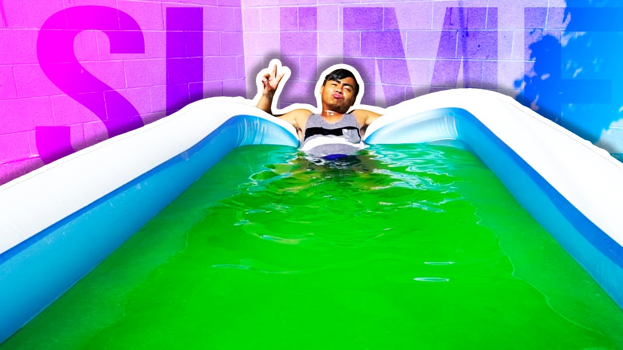SLIME POOL CHALLENGE!