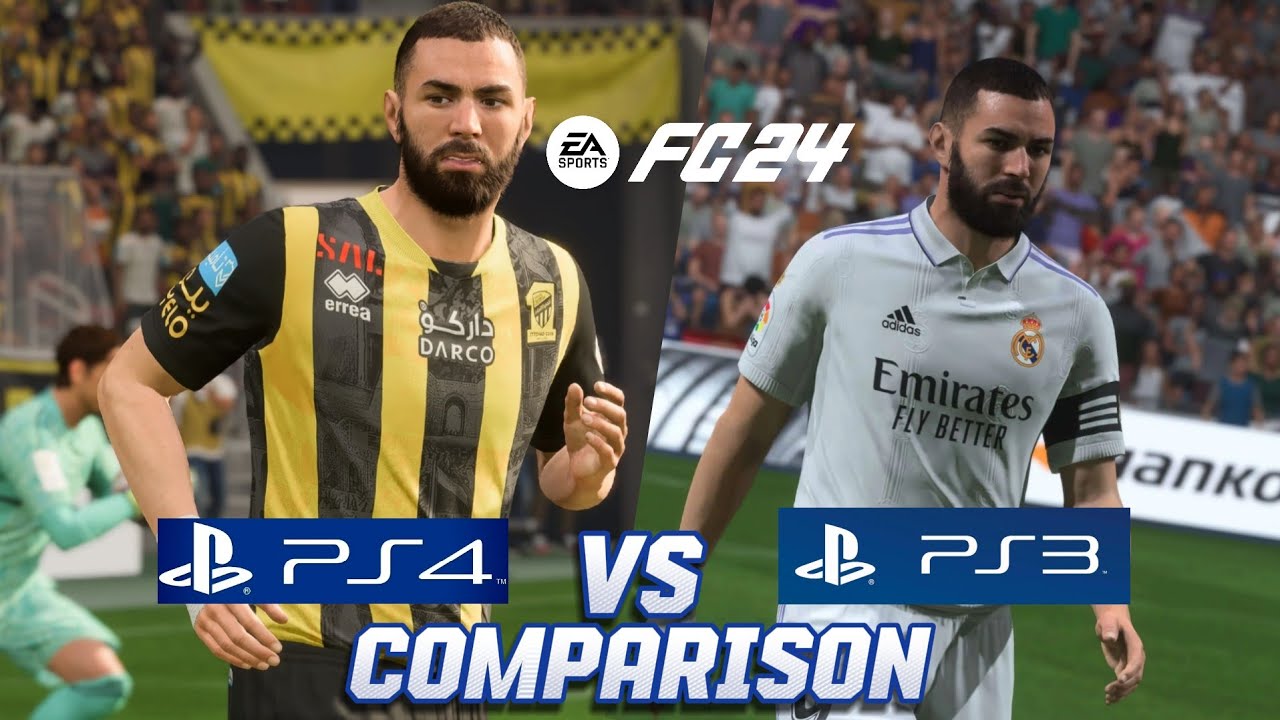 EA FC 24 PS4 Vs PS3