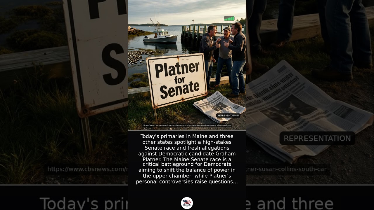 Maine Senate Race Heats Up as Platner Pursues Nomination Amid Controversies