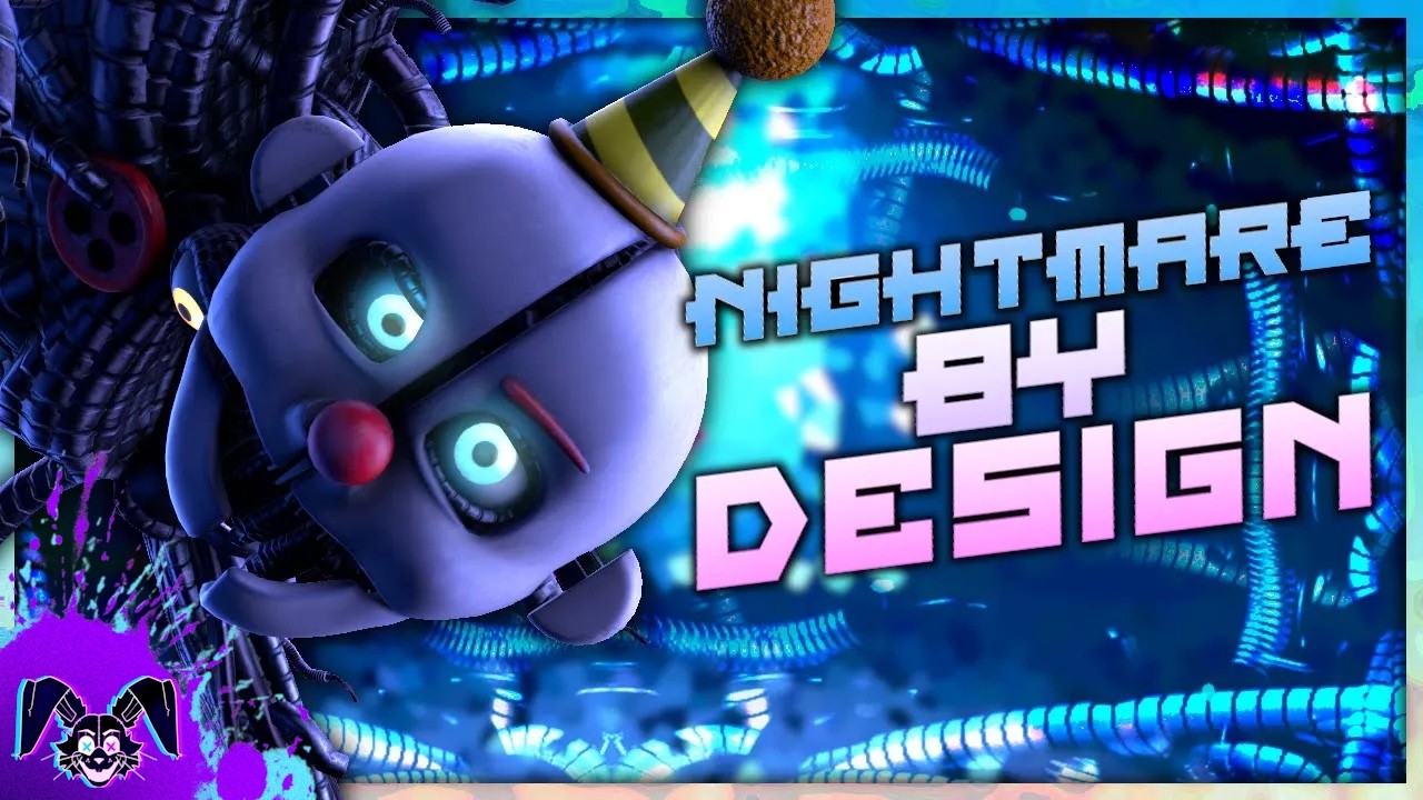 [BLENDER] NIGHTMARE BY DESIGN (FNAF REMIX)
