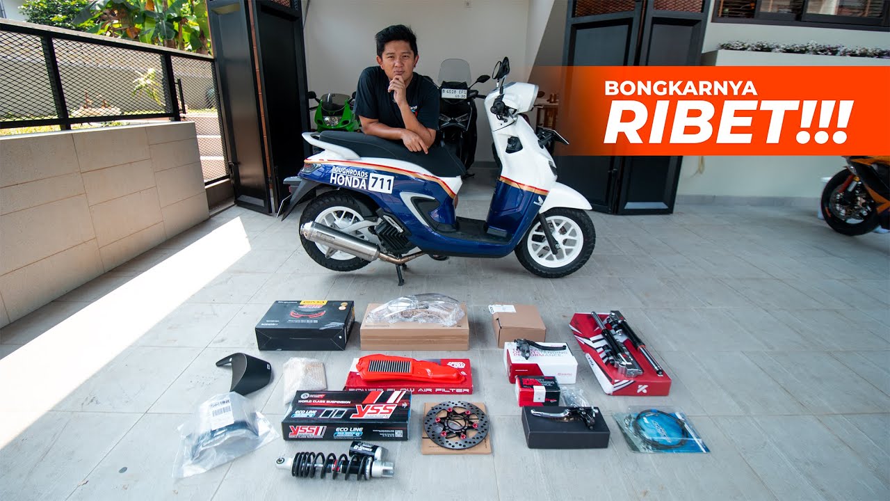AMPE NYERAH 🥲 Bongkar Body Honda STYLO 160