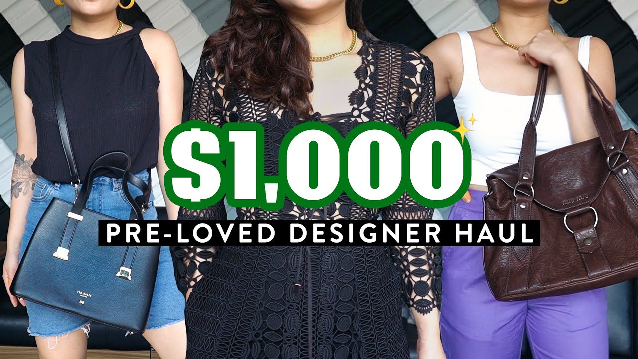 $1,000 PRE-LOVED DESIGNER HAUL + HOW TO SHOP ON VESTIAIRE COLLECTIVE