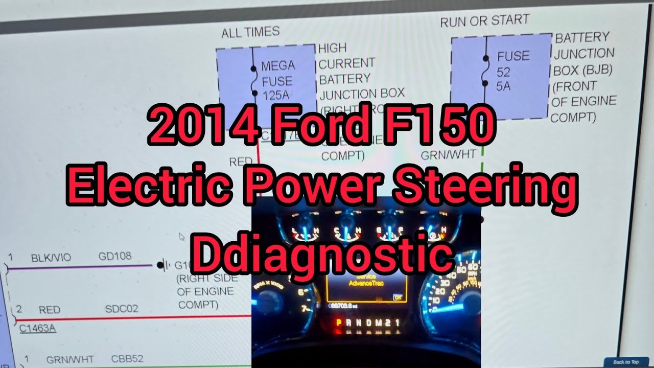 Ford F-150 2014 года | как диагностировать электроусилитель руля