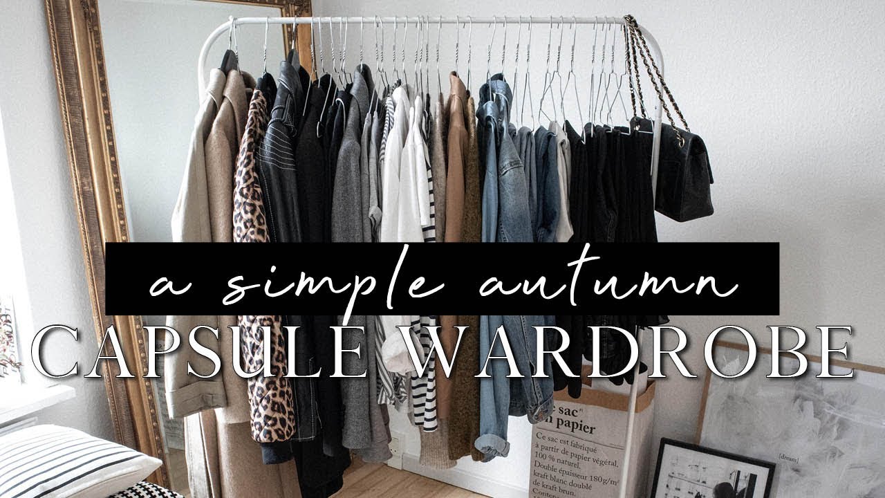 A simple autumn capsule wardrobe | 37 pieces