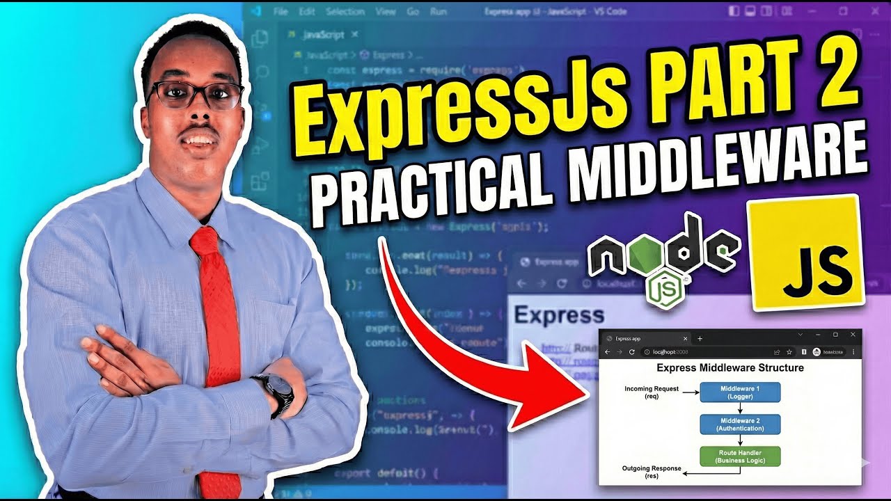 Kalay ila baro ExpressJs | Learn ExpressJs with Me – Episode 2