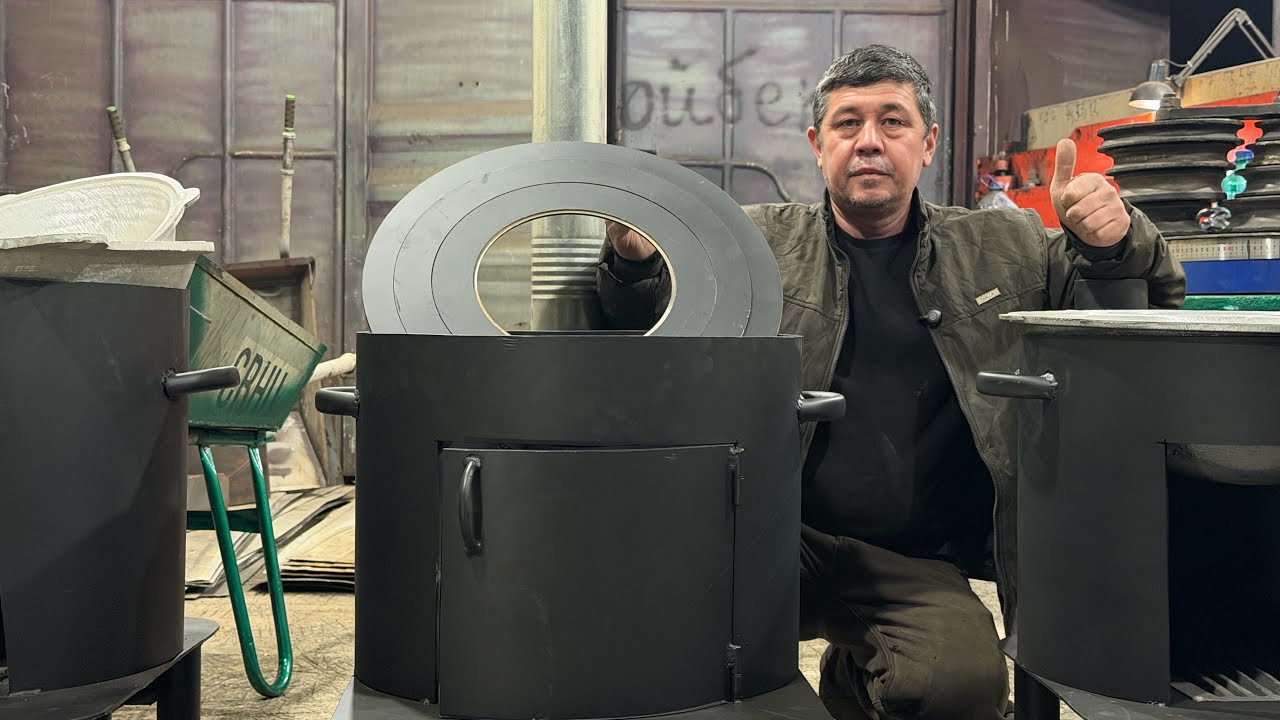 Uzgacha uslubda yasalgan, Uzbekistondagi inovatsion uchoqlar faqat bzda #rek ##kreativ #uchoq #trend