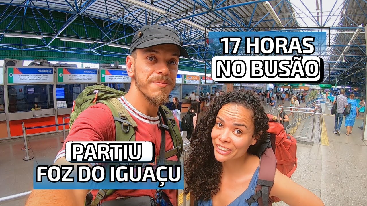 17 HORAS DE ÔNIBUS de SÃO PAULO PARA FOZ DO IGUAÇU EM SEMI-LEITO | Canal Hoje Tem