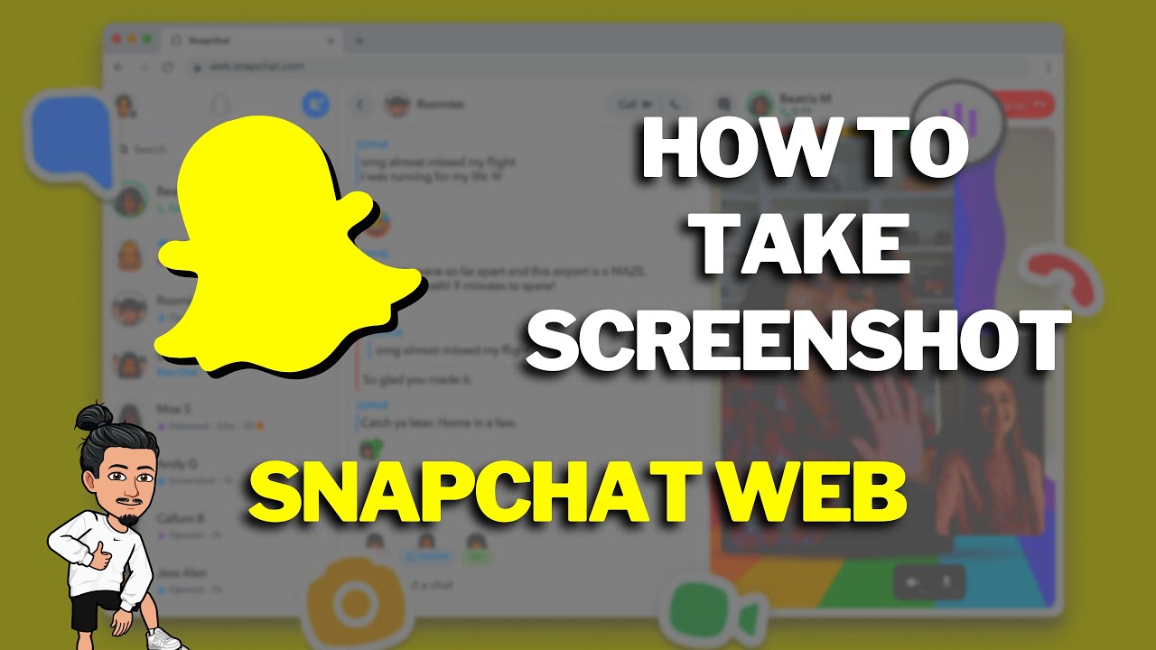 How to Take Screenshot in Snapchat Without Them Knowing in WEB