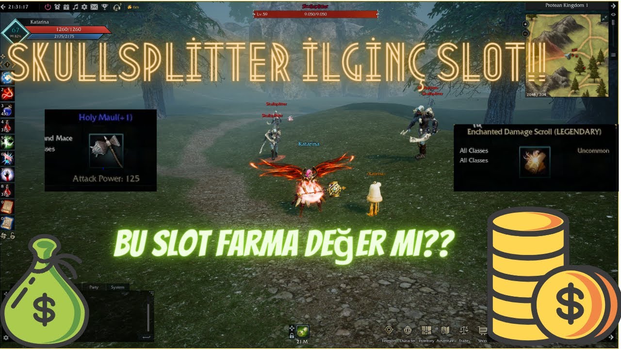 Rise Online Skullsplitter Farm Droplar ve Düşen Değerli itemler!!!