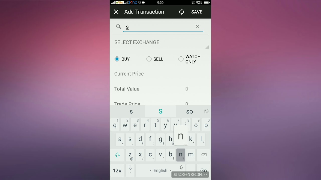 How to setup blockfolio