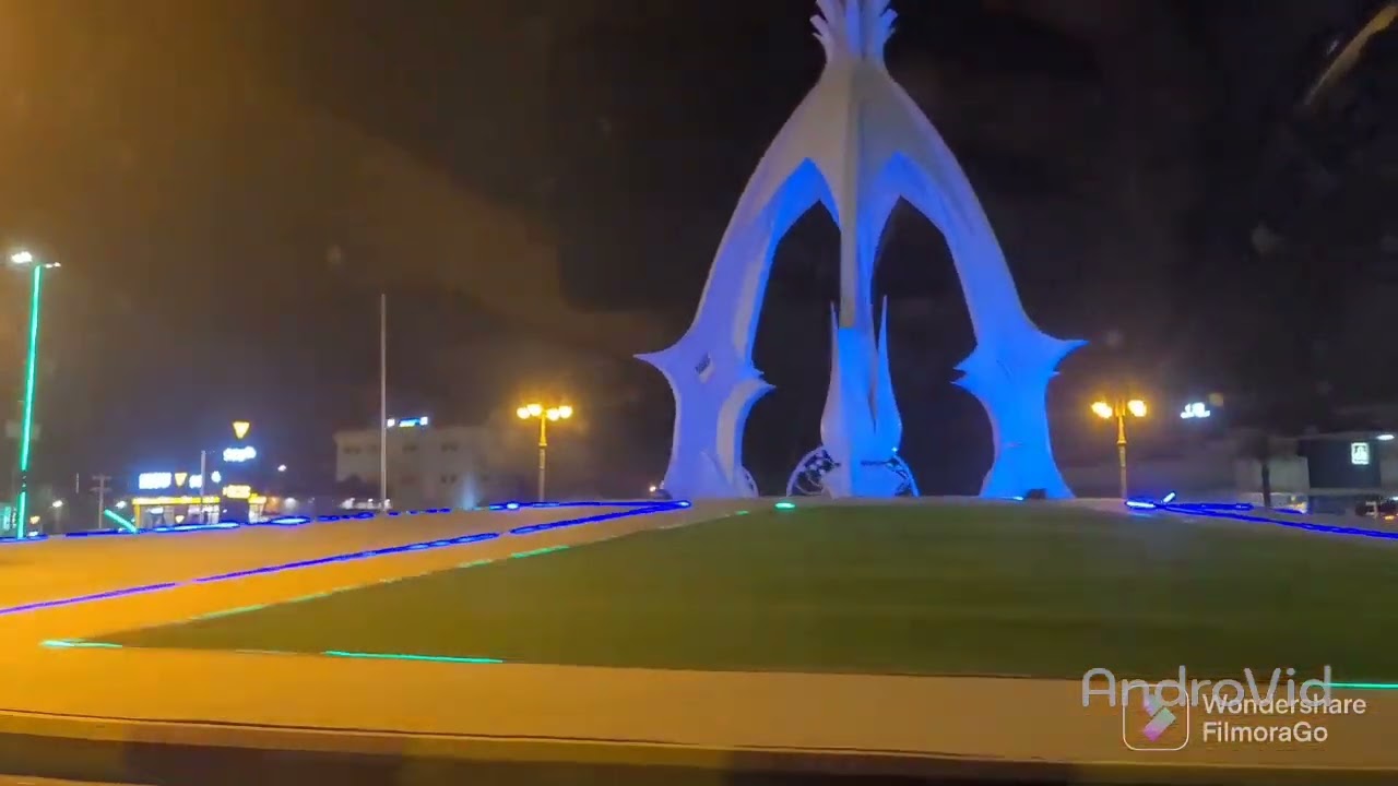 Zulfi Saudi Arabia Beautiful night view