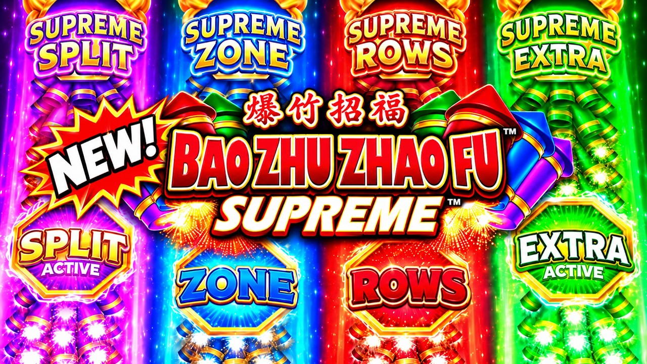 🚨NEW!🚨 BAO ZHUE ZHAO FU SUPREME Slot! BIG WIN BONUS with SUPREME FEATURES at SUNSET STATION Casino!