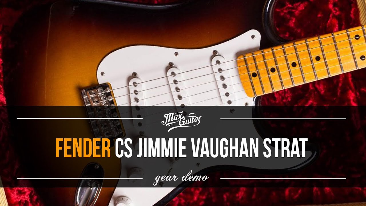 What's the word? A Fender Custom Shop Jimmie Vaughan Strat!