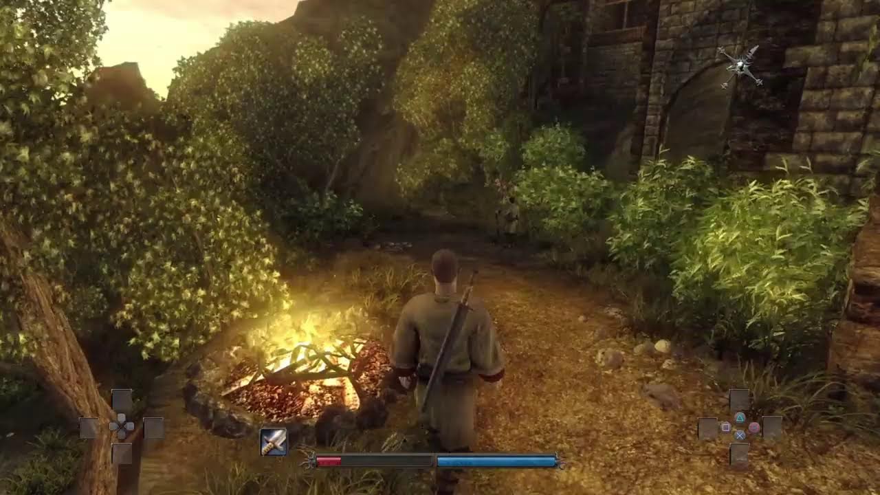 Risen 1 Gameplay ps4 how to escape monastery fast tutorial