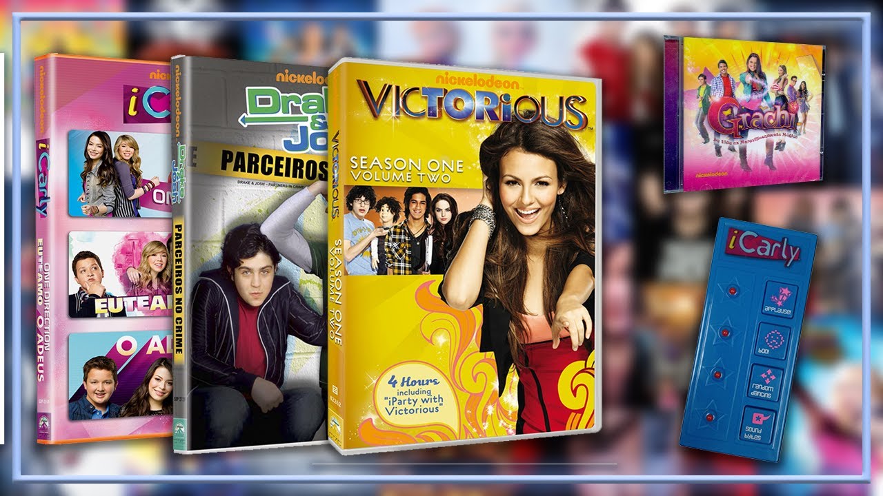 Minha COLEÇÃO de séries da NICK! | Filmologia