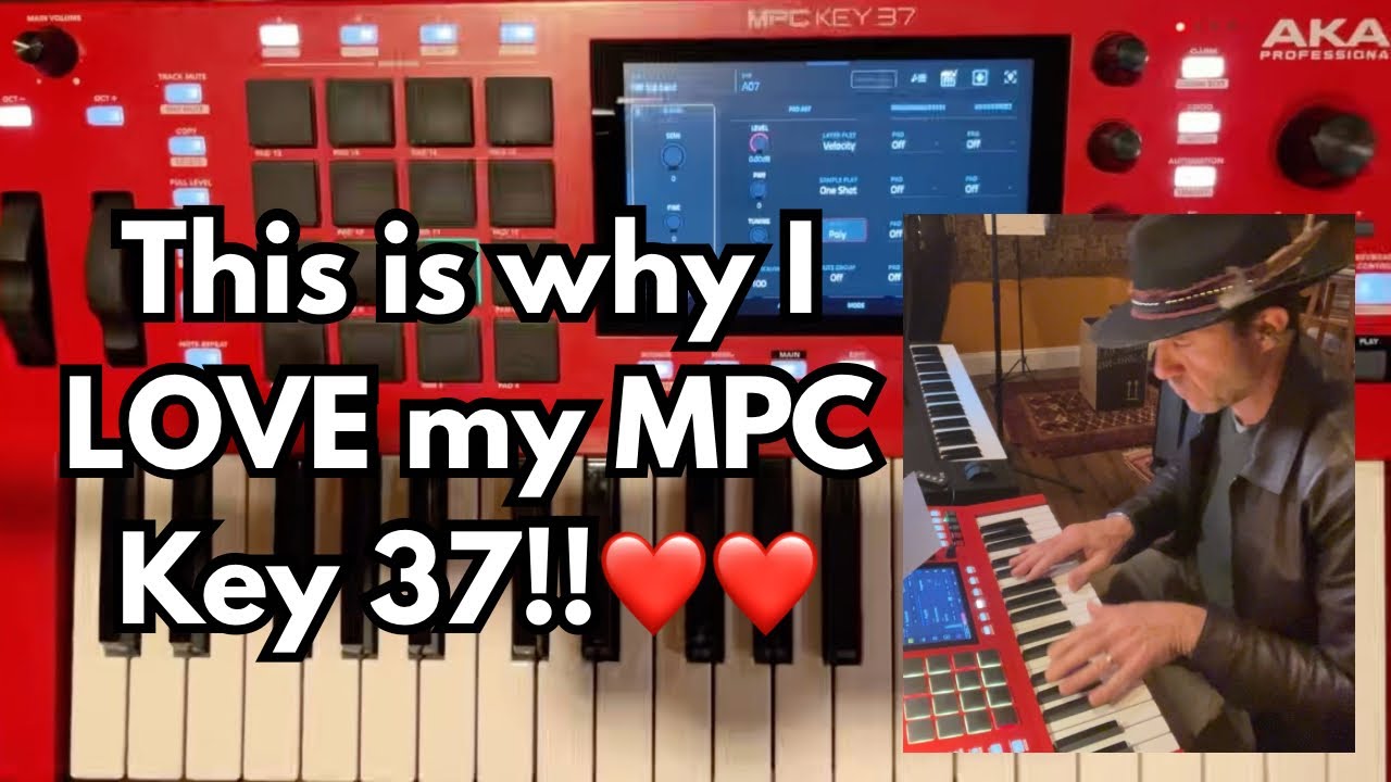 MPC Key 37 Live Jam With Original Beat