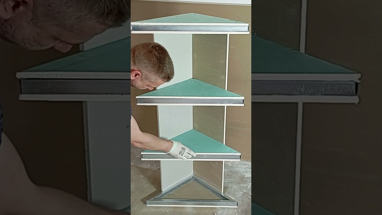 DIY Corner Shelf Idea
