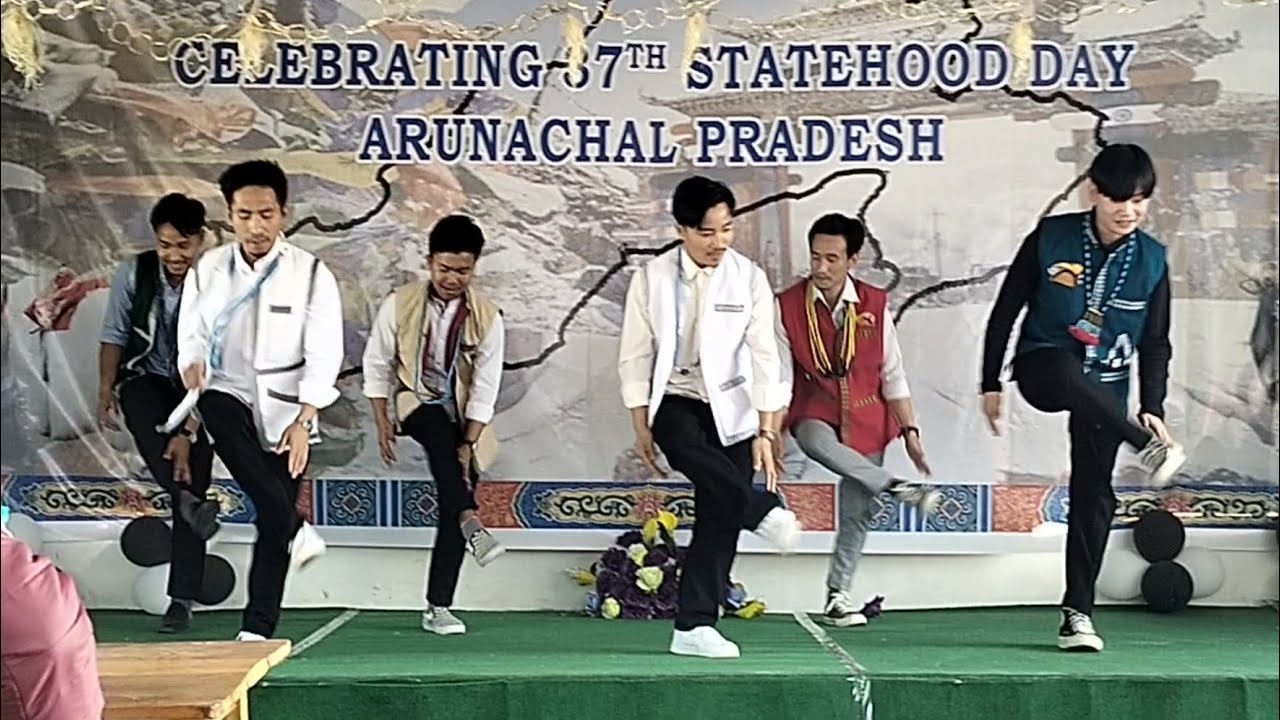 Hi-Fi Again | Galo Dance by Tripura, Meghalaya & Arunachal Boys | Ar. Pr. Statehood Day 2023