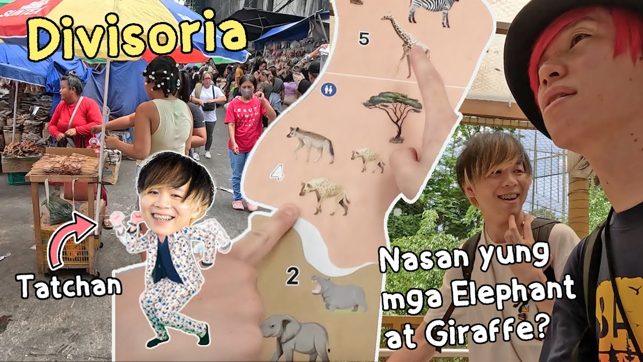 Nag shopping si Tatchan sa Divisoria! At Nagpunta kami sa Manila Zoo, pero...