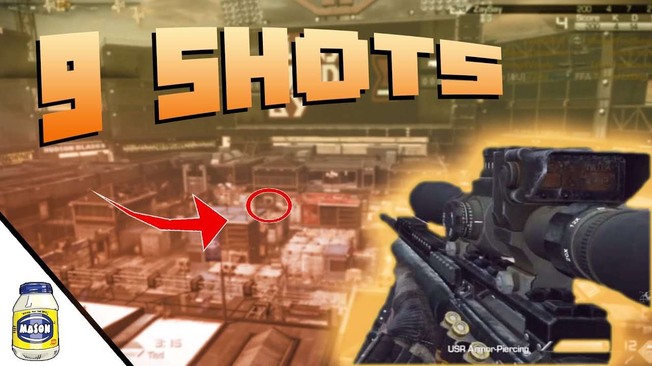 I FAILED THE NAC 3 TIMES! - IW6X OOTM Trickshotting #2 - (CoD Ghosts w/ tacs, bounces, glitches)