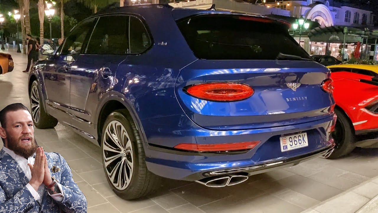 2020 Bentley BENTAYGA + Conor McGregor + DJ Snake à Monaco