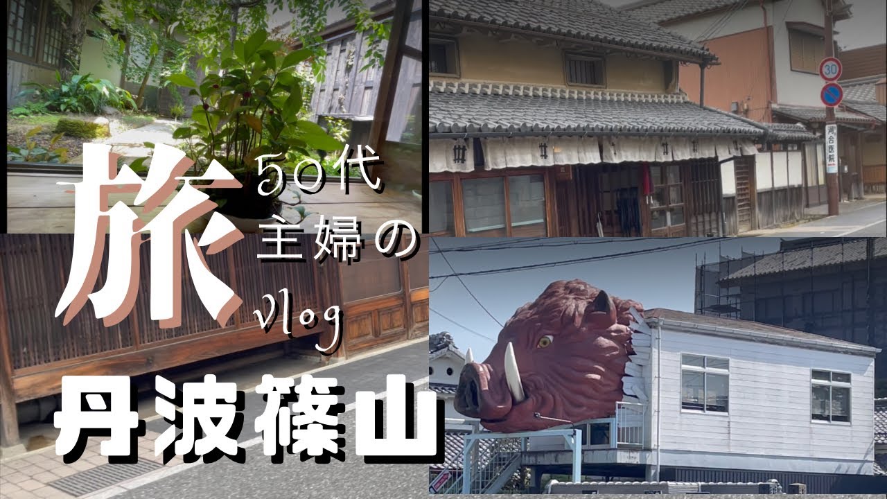 44:【アラフィフ主婦の旅vlog•SUB】篠山② 古民家カフェでかき氷🍧お散歩🚶‍♀️鳴き声の正体は🐸？