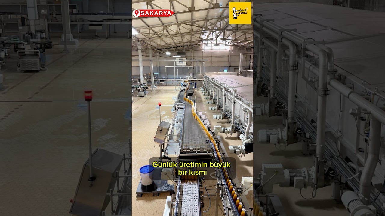 T&uuml;rkiye&rsquo;nin En B&uuml;y&uuml;k İ&ccedil;ecek &Uuml;retim Hattı! | Sarıyer Kola & Juss Meyve Suyu Fabrika Turu
