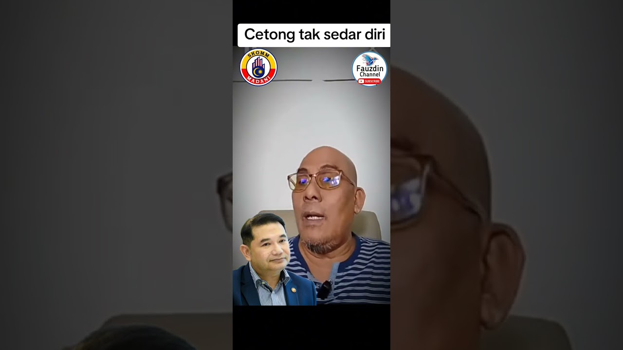 CETONG TAK SEDAR DIRI, LEKEHKAN ORANG