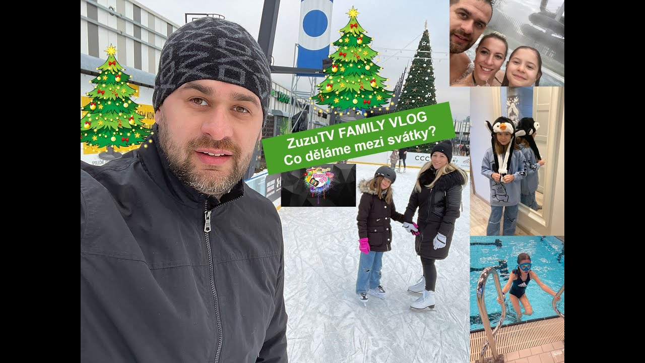 ZuzuTV FAMILY VLOG - Co děláme mezi svátky? 👨‍👩‍👧