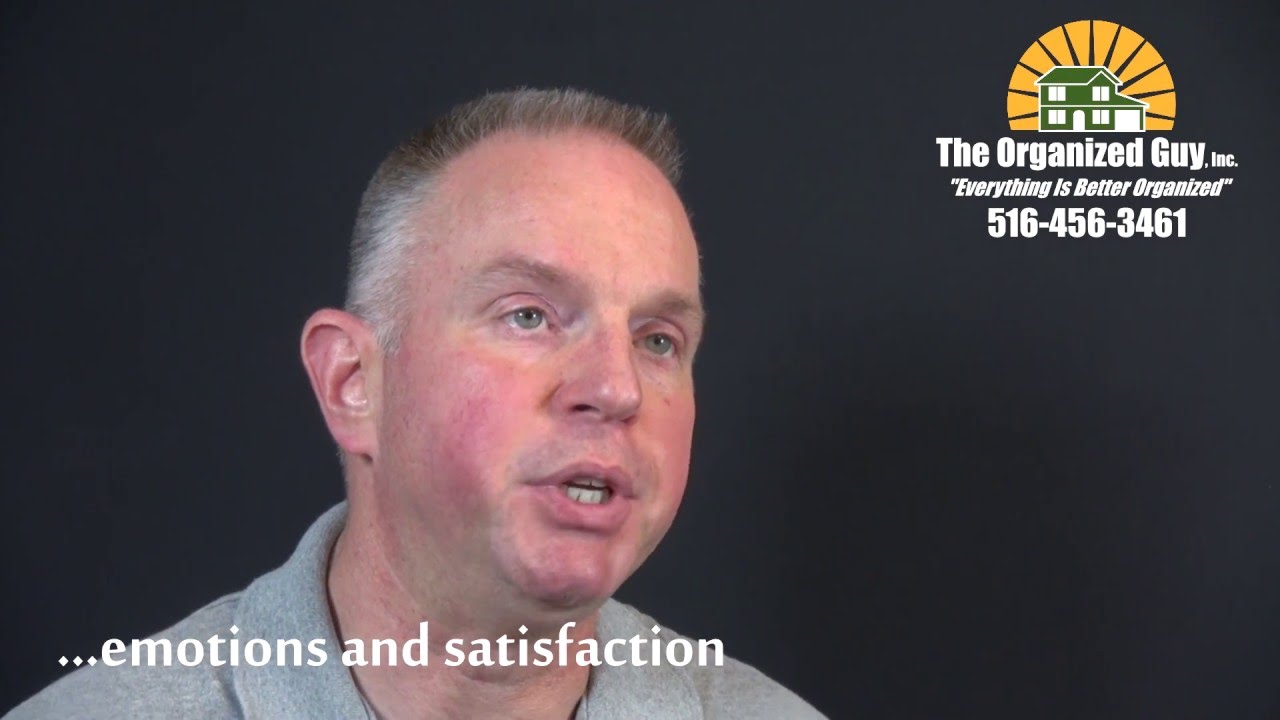 The Organized Guy on Client Emotions and Satisfaction