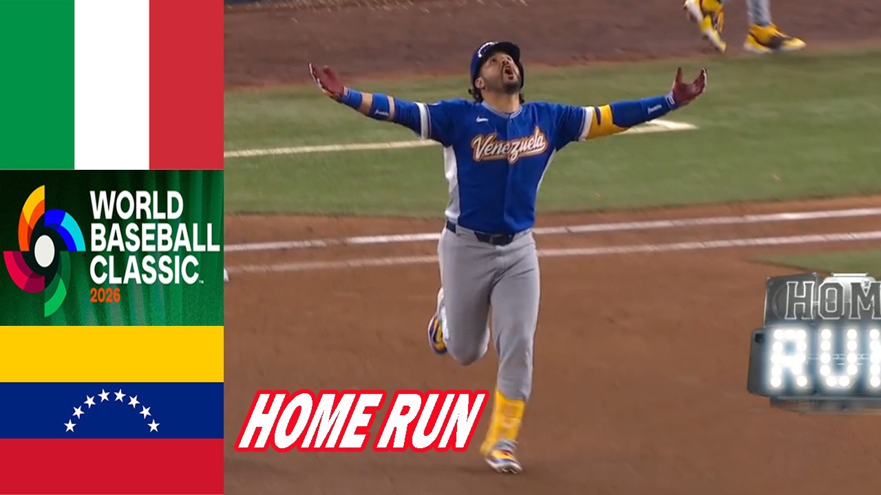 Italy vs Venezuela Highlights | World Baseball Classic 2026 Semifinal