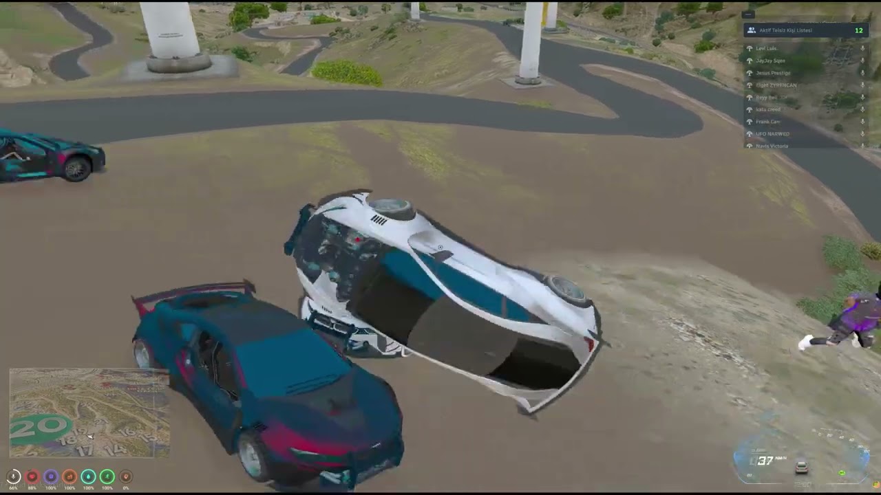 BEN TUTULDUM GÖZLERİNE #wellgun #mdrp #fivem