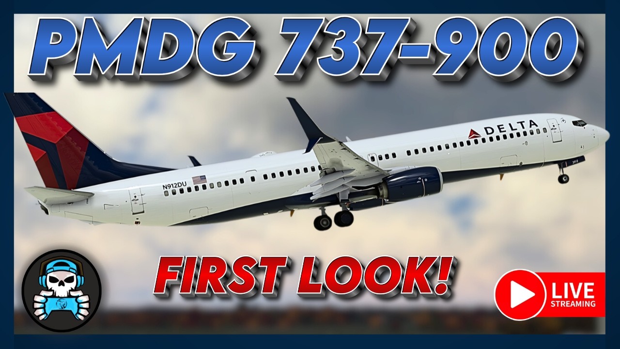 FIRST LOOK | PMDG 737-900 ER | DELTA OPS | Subscribe | Follow | !discord