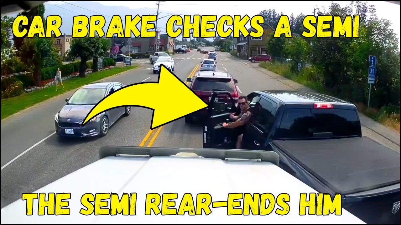 BEST OF BRAKE CHECKS GONE WRONG  Insurance Scams, Road Rage, Instant Karma, Liars on Dashcam