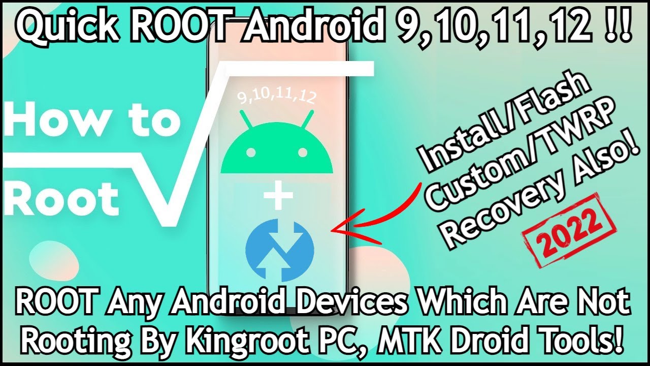 Latest Way to Root Any Mediatek MT Devices which Not Rooting By Kingroot PC, MTK Droid Tools | 2022