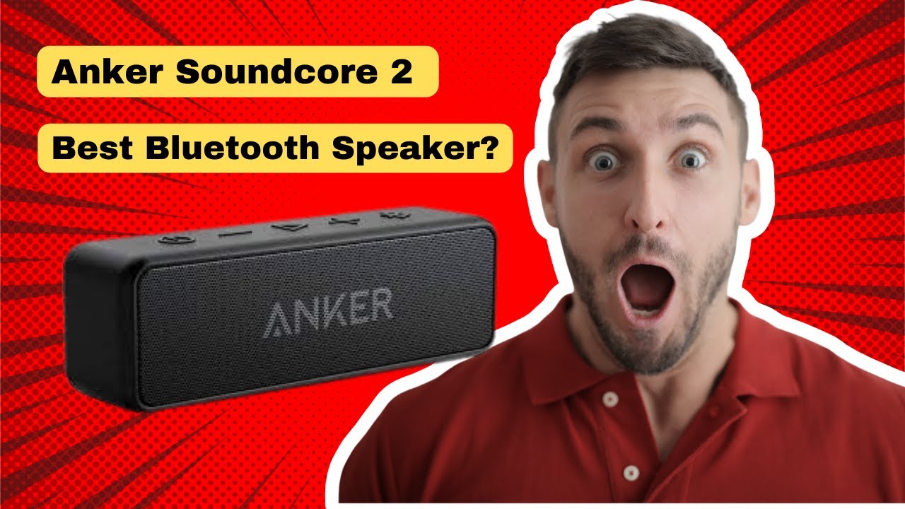 Anker Soundcore 2 (UPGRADED) Portable Bluetooth Speaker