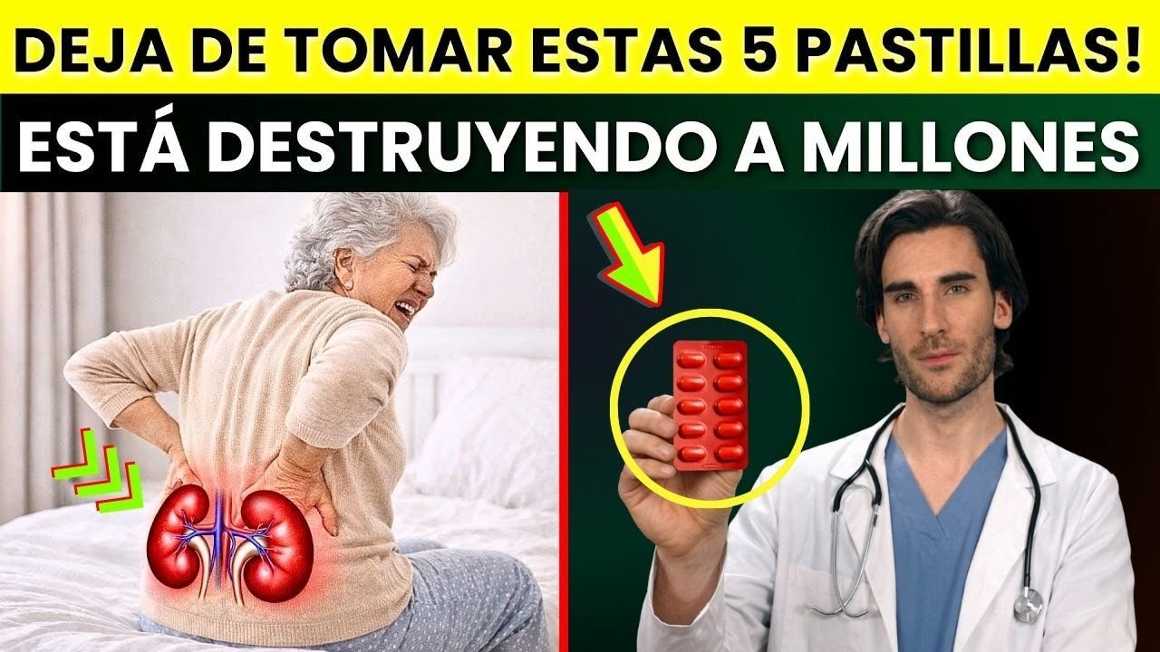 ⚠️ Cuidado Adultos Mayores | Dr. MANOCHI: 5 Pastillas Comunes que Afectan los Riñones