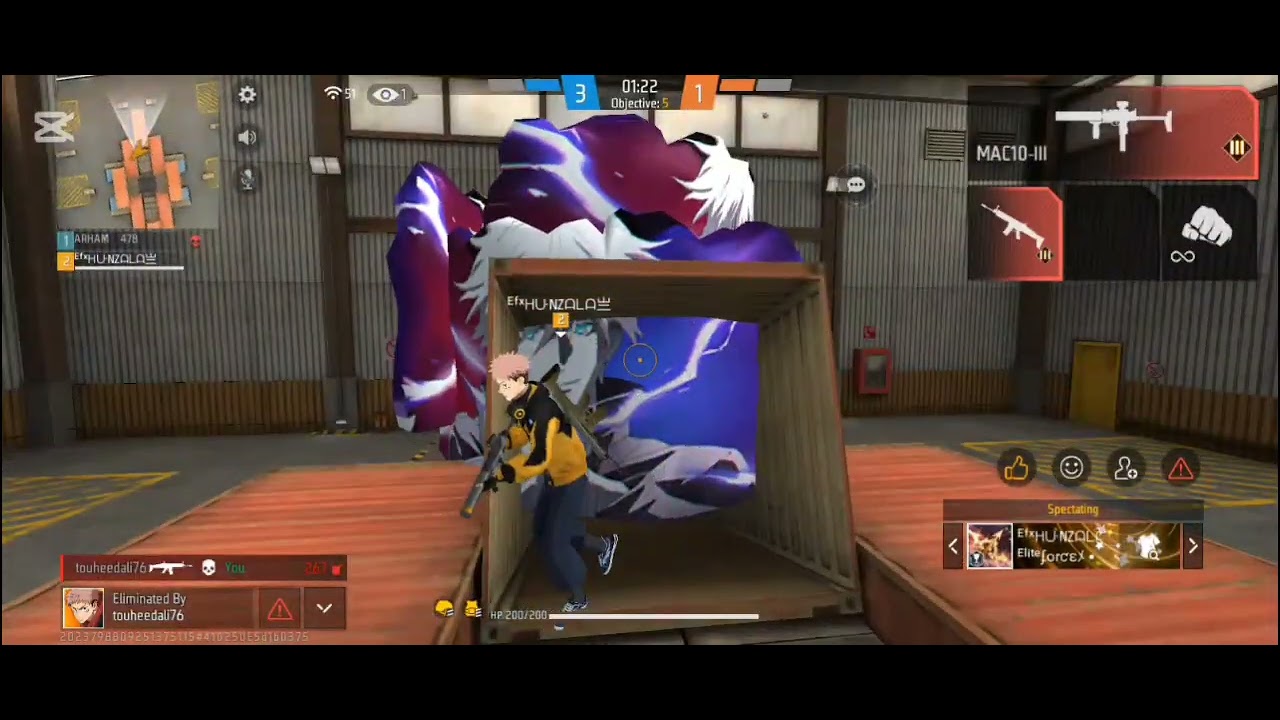 Lone wolf head shot with random player 