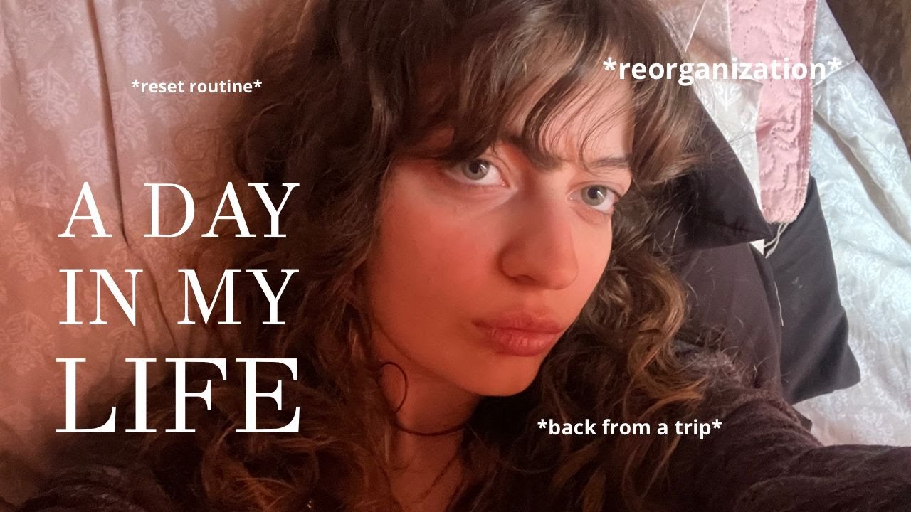 a day in my life | back from a trip, reorganization, reset routine, unboxing NEW mic!
